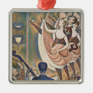 Georges Seurat - Le Chahut Metal Tree Decoration