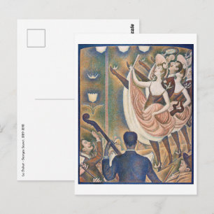 Georges Seurat - Le Chahut Postcard
