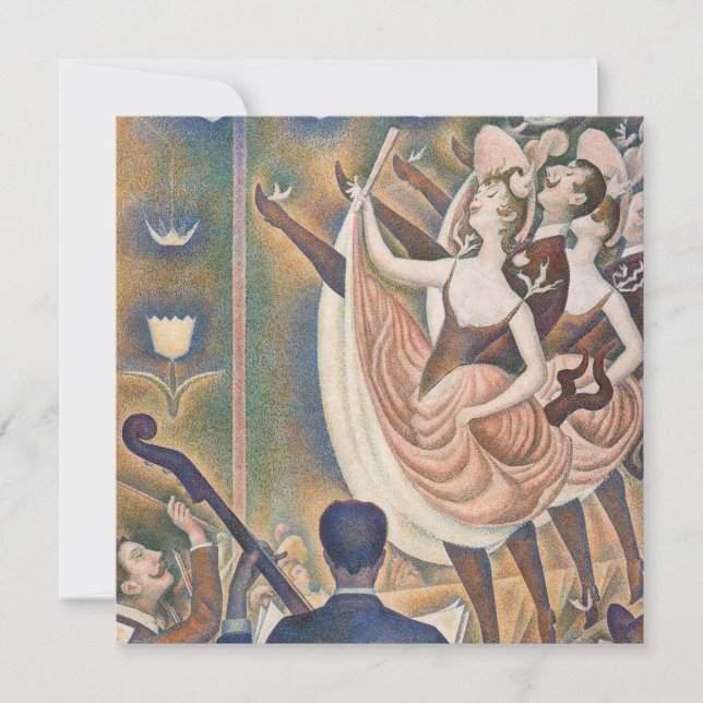 Georges Seurat - Le Chahut Thank You Card (Front)