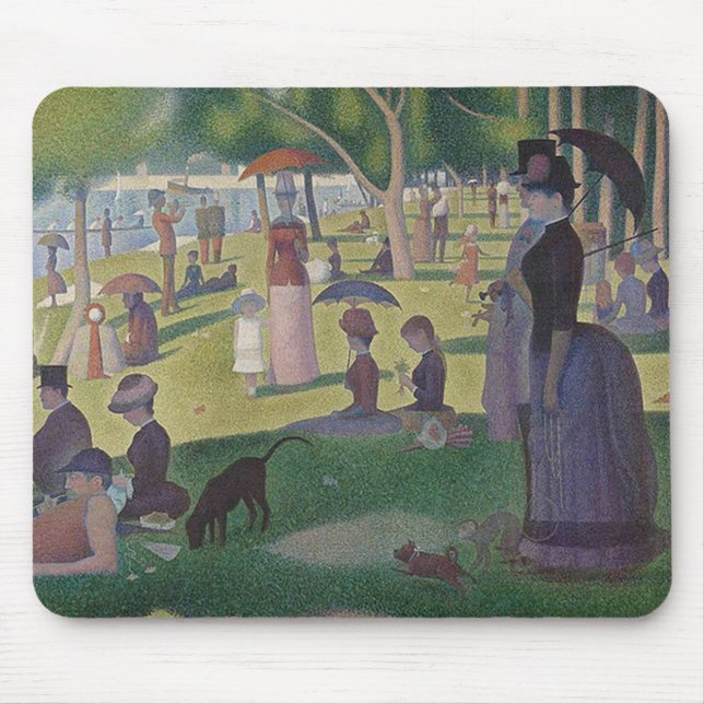 Georges Seurat Mouse Mat (Front)