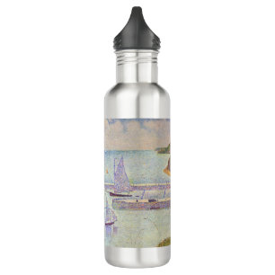 Georges Seurat - Port-en-Bessin at High Tide 710 Ml Water Bottle