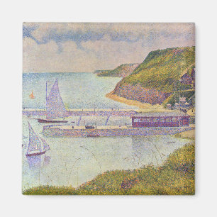 Georges Seurat - Port-en-Bessin at High Tide Magnet