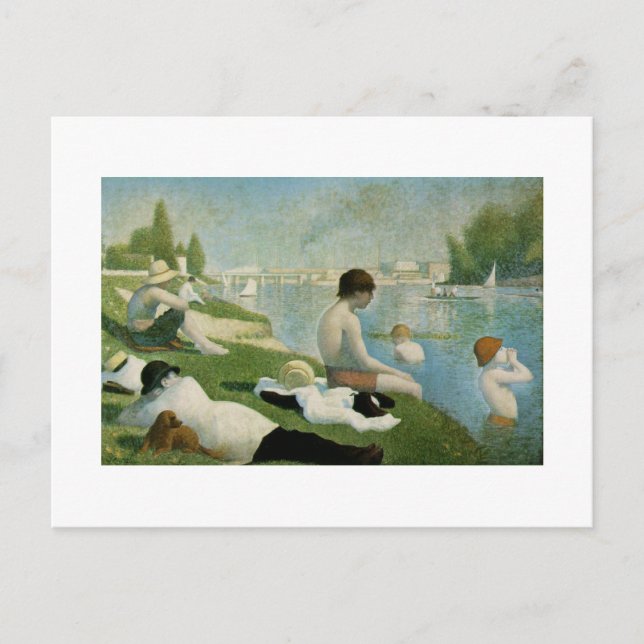 Georges Seurat Postcard (Front)