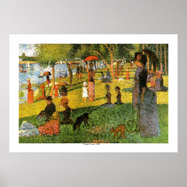 Georges Seurat Poster (Front)