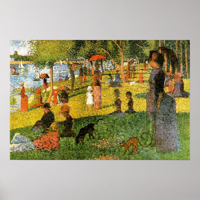 Georges Seurat Poster (Front)