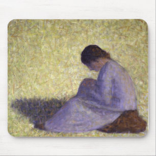Georges Seurat - Seated Woman Mouse Mat
