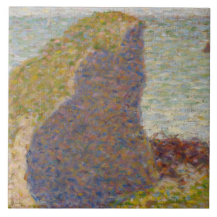 Georges Seurat - Study for Le Bec du Hoc Tile