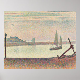 Georges Seurat - The Channel at Gravelines Poster