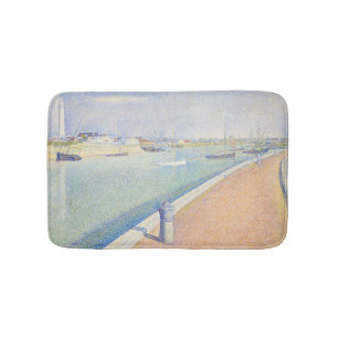 Georges Seurat - The Channel of Gravelines Bath Mat