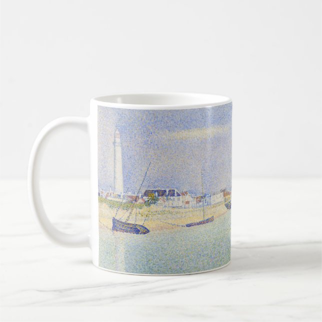 Georges Seurat - The Channel of Gravelines Coffee Mug (Left)