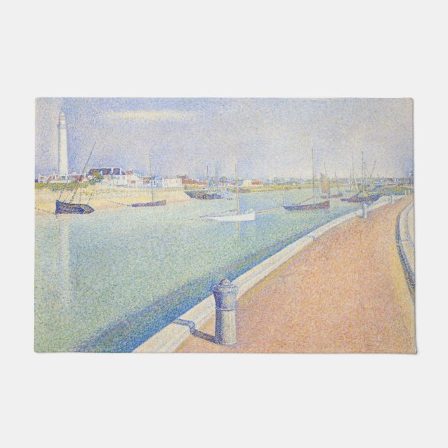 Georges Seurat - The Channel of Gravelines Doormat (Front)