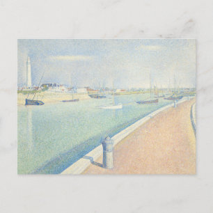 Georges Seurat - The Channel of Gravelines Postcard
