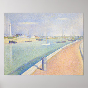 Georges Seurat - The Channel of Gravelines Poster