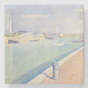 Georges Seurat - The Channel of Gravelines Stone Coaster