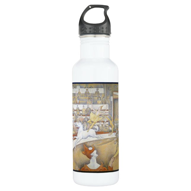Georges Seurat - The Circus 710 Ml Water Bottle (Front)