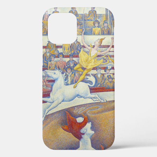 Georges Seurat - The Circus Case-Mate iPhone Case (Back)