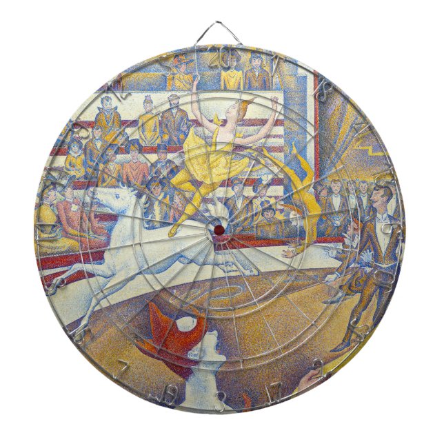Georges Seurat - The Circus Dartboard (Front)