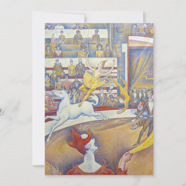 Georges Seurat - The Circus Invitation (Front)
