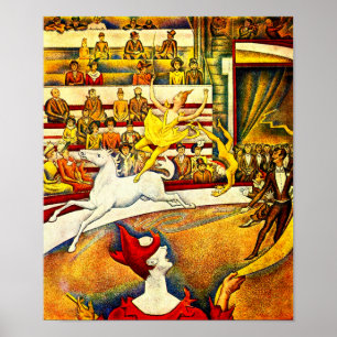 Georges Seurat - The Circus - Le Cirque Poster