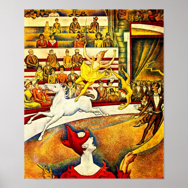 Georges Seurat - The Circus - Le Cirque Poster (Front)