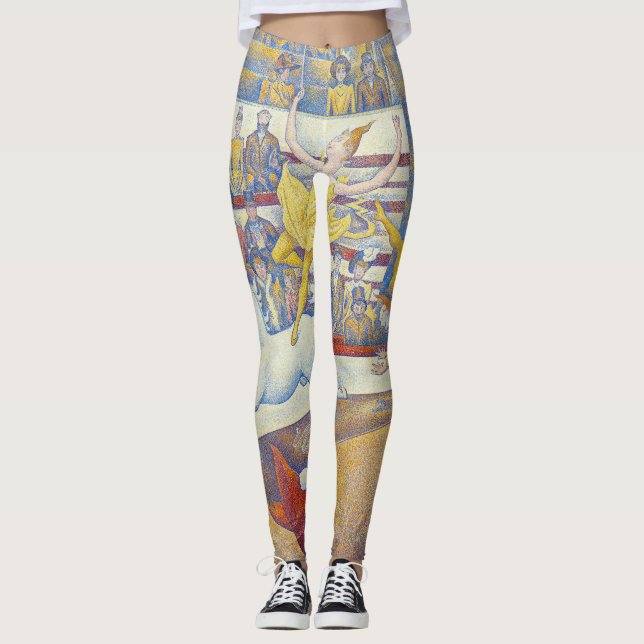 Georges Seurat - The Circus Leggings (Front)