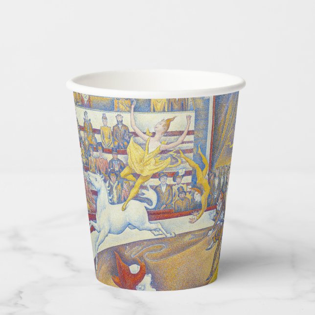 Georges Seurat - The Circus Paper Cups (Front)