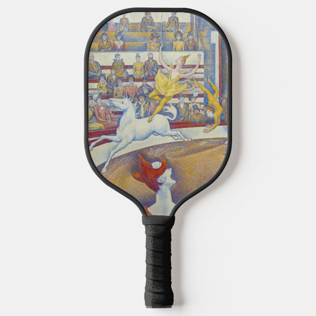 Georges Seurat - The Circus Pickleball Paddle (Front)