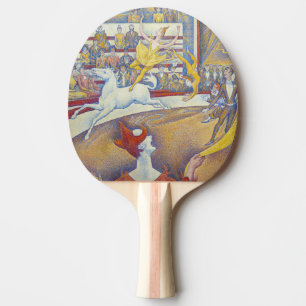 Georges Seurat - The Circus Ping Pong Paddle