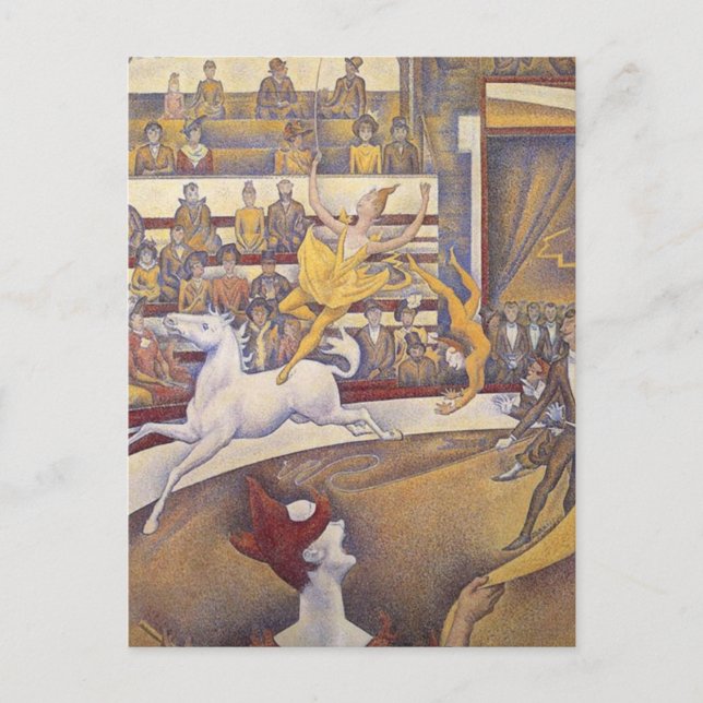 Georges Seurat - The Circus Postcard (Front)