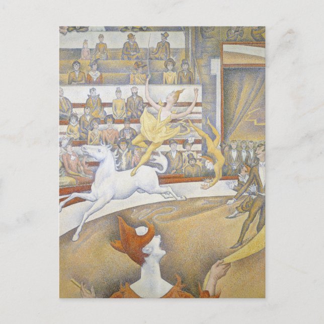 Georges Seurat - The Circus Postcard (Front)