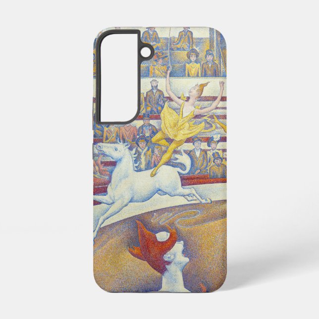Georges Seurat - The Circus Samsung Galaxy S22 Case (Back)