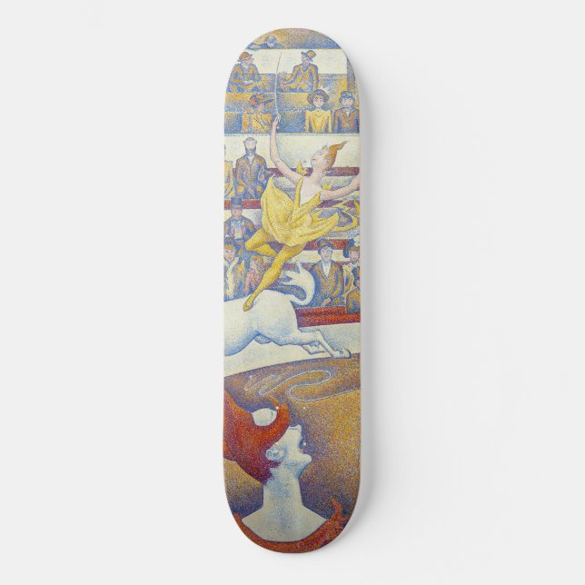 Georges Seurat - The Circus Skateboard (Front)