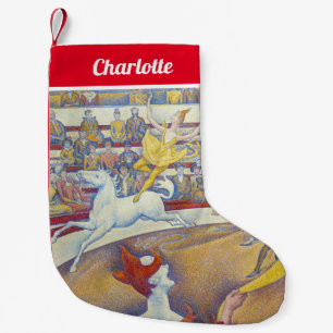 Georges Seurat - The Circus Small Christmas Stocking
