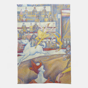 Georges Seurat - The Circus Tea Towel