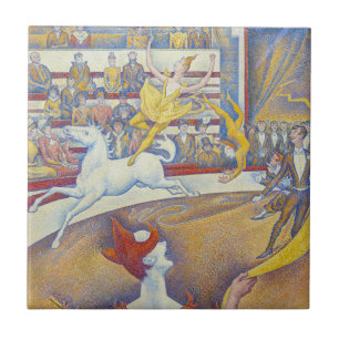 Georges Seurat - The Circus Tile