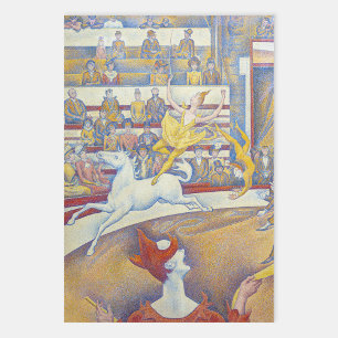Georges Seurat - The Circus Wrapping Paper Sheet