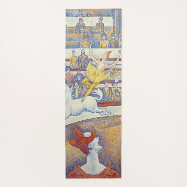 Georges Seurat - The Circus Yoga Mat (Back)