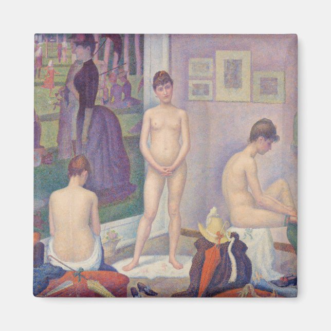 Georges Seurat - The Models Magnet (Front)