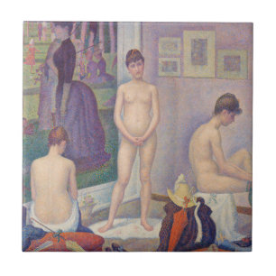 Georges Seurat - The Models Tile
