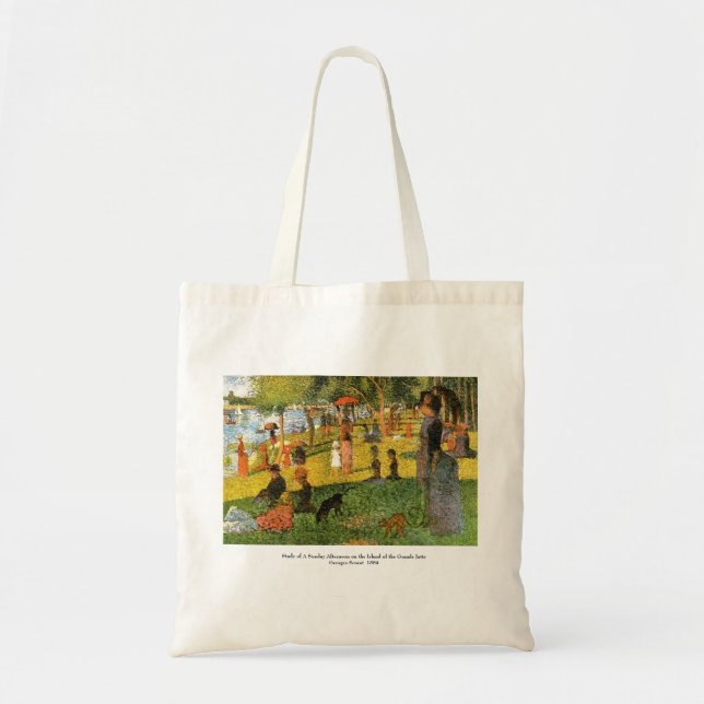 Georges Seurat Tote Bag (Front)