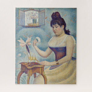 Georges Seurat - Young Woman Powdering Herself Jigsaw Puzzle