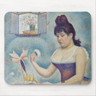 Georges Seurat - Young Woman Powdering Herself Mouse Mat