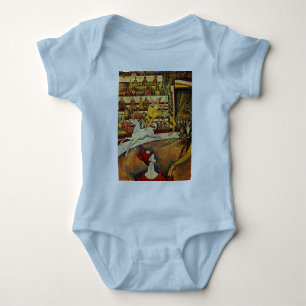 Georges Seurat's The Circus (1891) Baby Bodysuit