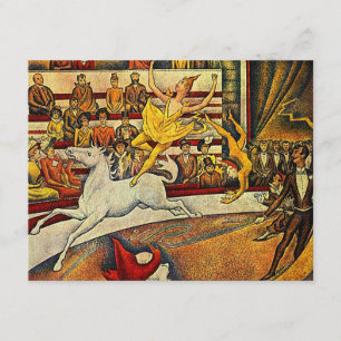 Georges Seurat's The Circus (1891) Invitation