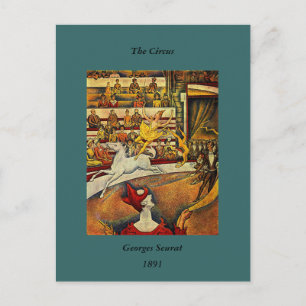 Georges Seurat's The Circus (1891) Postcard