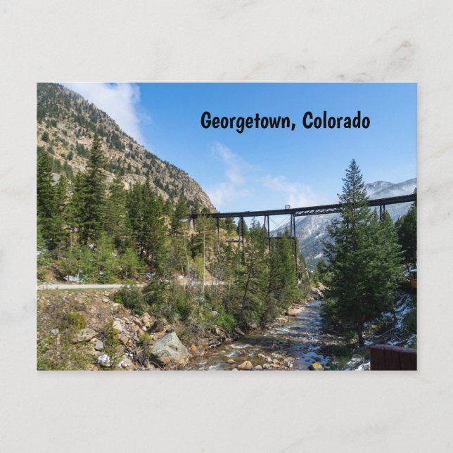 Georgetown, Colorado Postcard (Front)