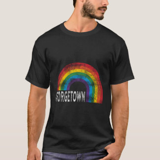 Georgetown Hoyas Pride Rainbow T-Shirt