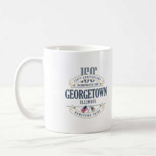 Georgetown, Illinois 150th Anniversary Mug
