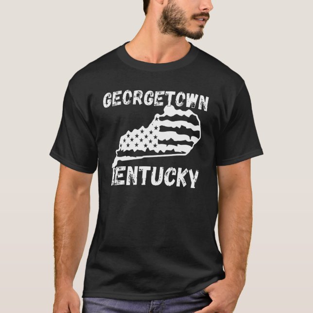 Georgetown KY Kentucky  Kentucky Cities T-Shirt (Front)
