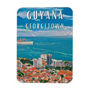 Georgetown, la capitale colorée de Guyana Magnet